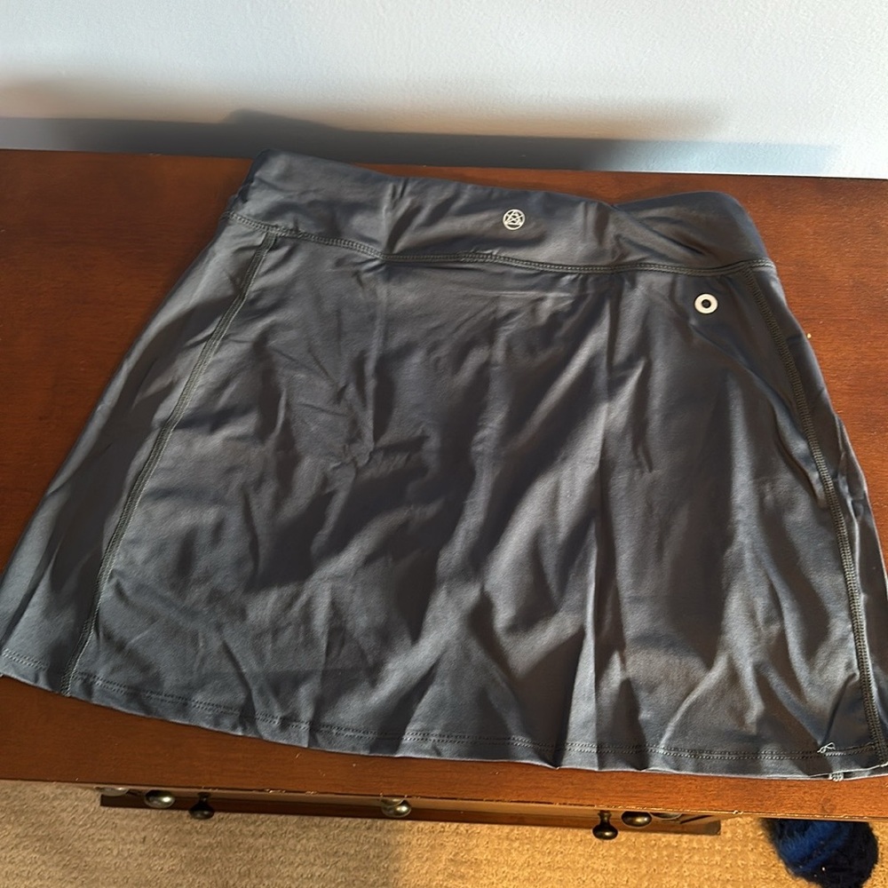 Gray Women's Tennis Skirt